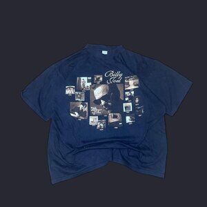 faded black 1988-1999 billy joel t-shirt